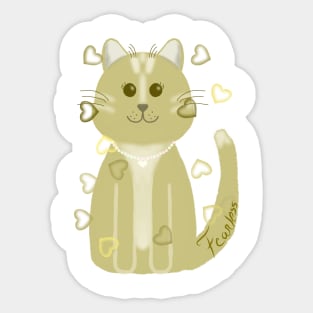 Karma is a Cat - Fearless Era Sticker